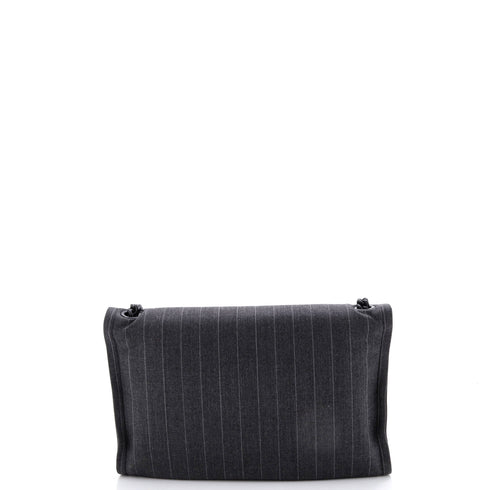 Viva Bow Flap Bag Printed Leather Medium
