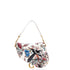 Saddle Handbag with Strap Printed Leather Medium