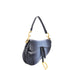 Saddle Handbag Python Medium