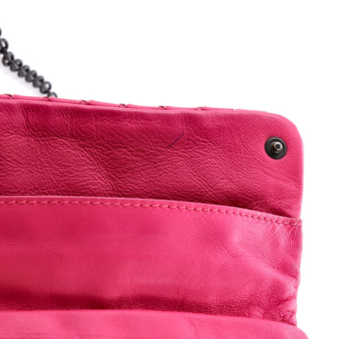 Expandable Chain Crossbody Bag Intrecciato Nappa Small