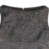 Women's Dsquared2 Mini Embellished Shift Dress in Black Polyester