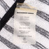 Women's Alexander Wang Knit-Striped Tank Top in Black and White Rayon