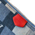 Multi Pochette Accessoires Damier and Monogram Patchwork Denim