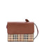 Loxley Crossbody Bag Haymarket Coated Canvas and Leather Small