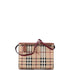 Loxley Crossbody Bag Haymarket Coated Canvas and Leather Small