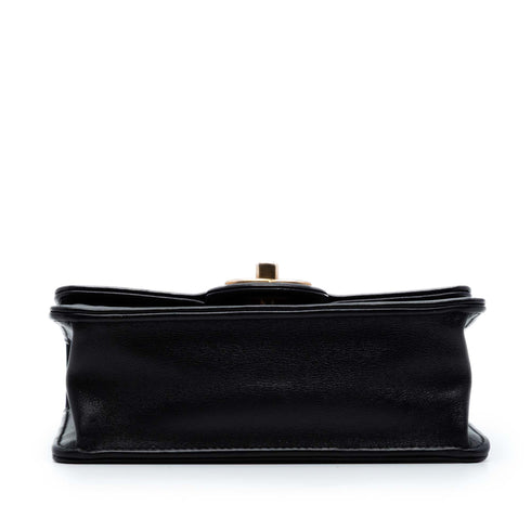 Cocoallover Flap Bag Embossed Calfskin Small