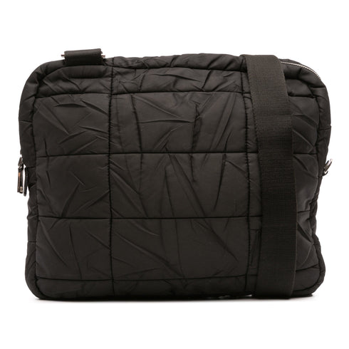 Front Pocket Messenger Quilted Tessuto Medium
