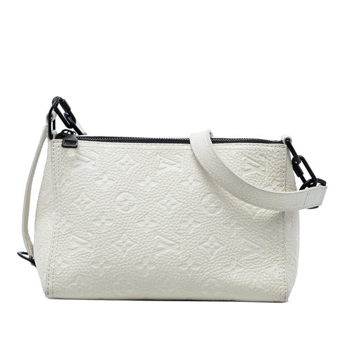 Triangle Messenger Monogram Taurillon Leather