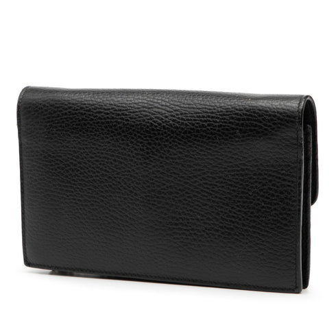 Interlocking Wallet on Chain Leather
