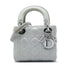 Lady Dior Chain Bag Cannage Quilt Iridescent Leather Mini