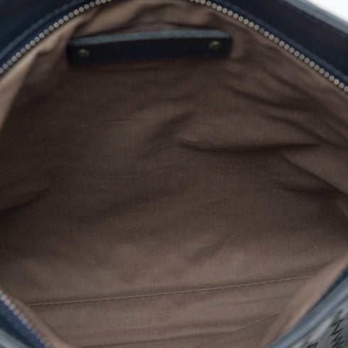 Flat Messenger Bag Intrecciato Nappa Medium