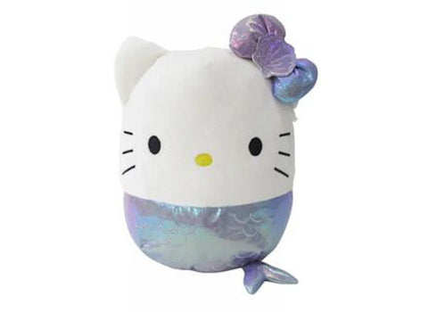 Squishmallow Sanrio Hello Kitty Mermaid 20 Inch Plush White/Purple