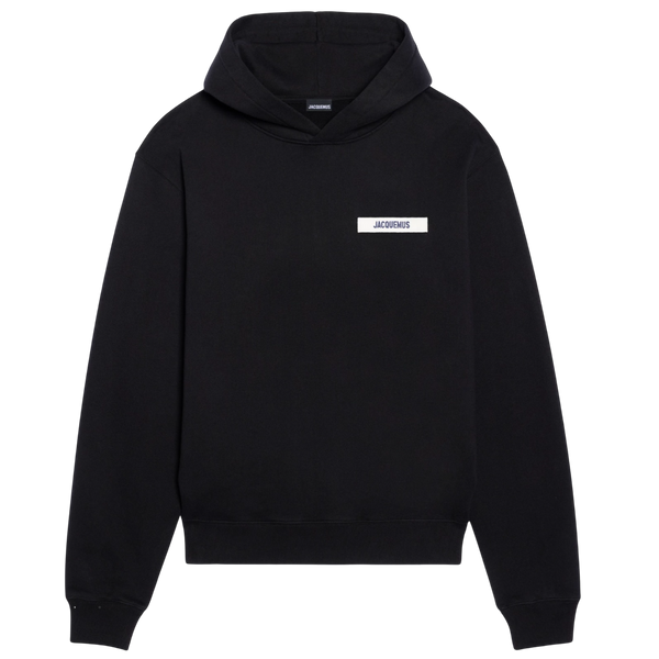 Le Hoodie Gros Grain Jacquemus Noir