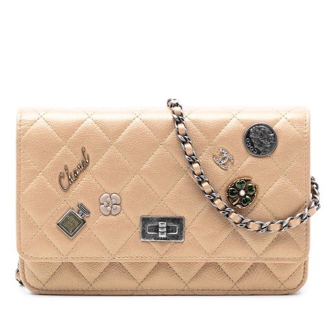 Lucky Charms Reissue 2.55 Wallet on Chain Quilted Calfskin