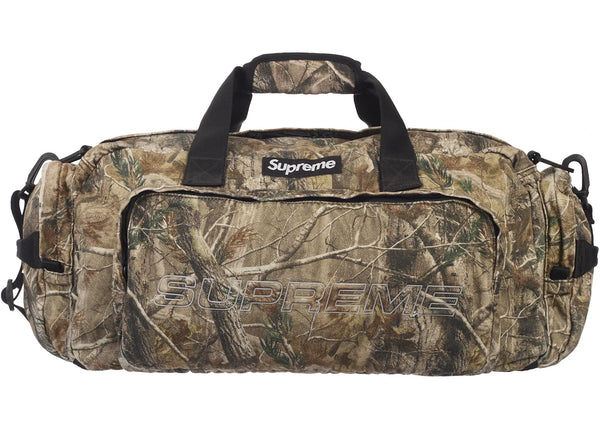 Supreme Denim Duffle Bag Realtree AP Camo