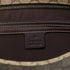 Zip Top Messenger Bag GG Coated Canvas Large