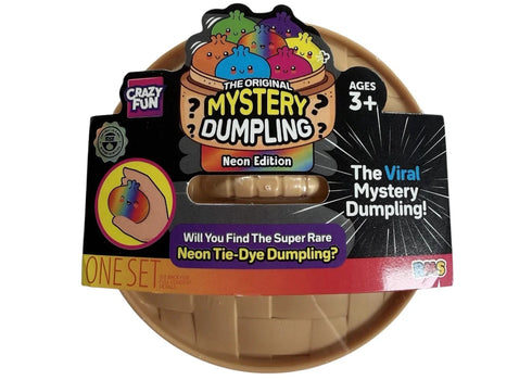 Squishy Bun The Original Mystery Dumpling : Neon Tie Dye Edition Blind Box