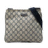 Zip Top Messenger Bag GG Coated Canvas Small