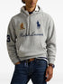 RALPH LAUREN Big Pony 20th Anniversary Hoodie Andover Heather