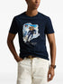 RALPH LAUREN Custom Slim Fit Polo Bear T-Shirt Navy