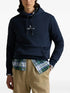 RALPH LAUREN Logo Double-Knit Hoodie Aviator Navy