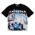 Godspeed T-shirts Beach Road Racing Printed Cotton Casual Short Sleeves Men and Women