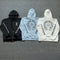 Chrome Heart Hoodie autumn and winter horseshoe dark logo zipper sweater casual hooded cardigan