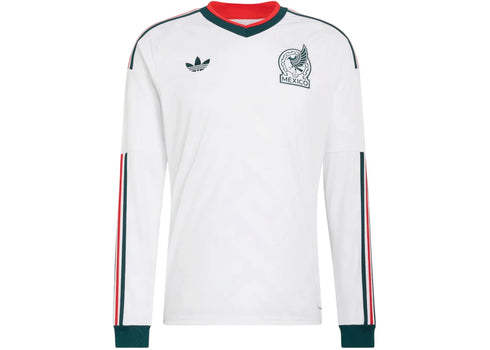 adidas Mexico 26 Away L/S Jersey White