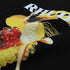 Rhude T-shirt Micro Label Alphabet Art Abstract Short Sleeve T-shirt