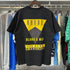 Rhude T-shirts Inverted Triangle Printing Cotton Casual Short Sleeve Men and Women