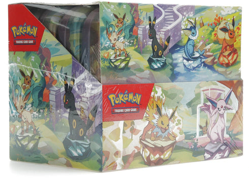 Pokémon Scarlet & Violet Prismatic Evolutions 8 Tin Mini Display