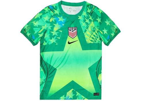 Nike USMNT 2026 Dri-Fit Stadium Goalkeeper Soccer Replica Jersey Stadium Green/Black