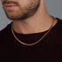 3mm Gold Cuban Link Chain