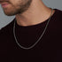 Round Box Chain (Silver) - 3mm