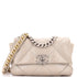 19 Flap Bag Quilted Leather Medium