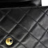 Vintage Resin Chain CC Flap Bag Quilted Lambskin Medium