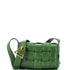 Cassette Crossbody Bag Padded Maxi Intrecciato Leather Small