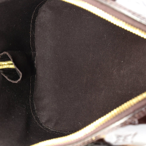 Alma Handbag Monogram Vernis PM