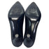 Women's Stuart Weitzman Pointed Toe Pumps in Black Satin