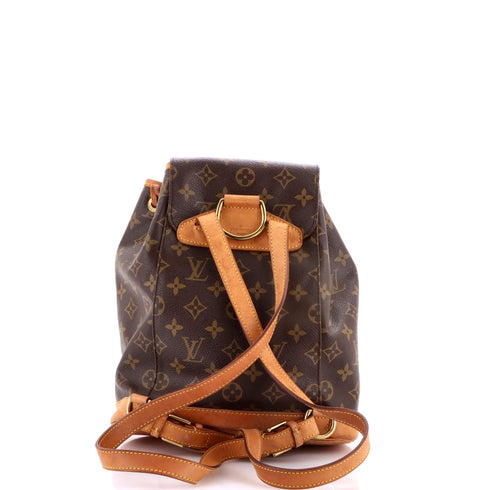 Vintage Montsouris Backpack Monogram Canvas MM