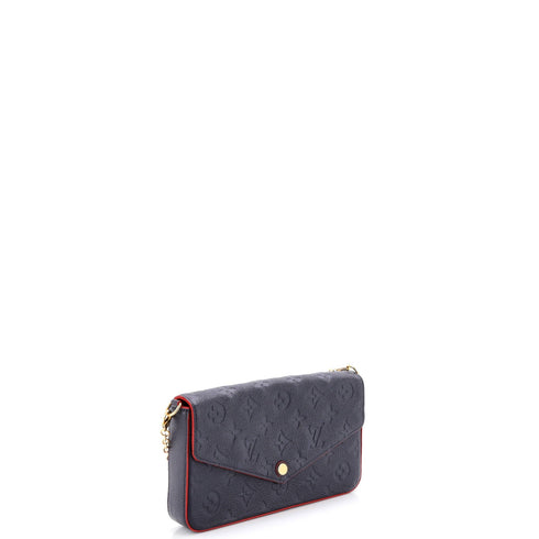 Felicie Pochette Monogram Empreinte Leather