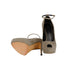Women's Taupe Suede Platform Pumps with Ankle Closure - '20s