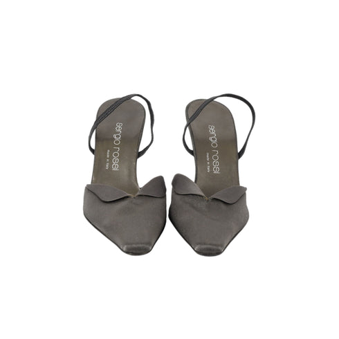 Women's Sergio Rossi Slingback Mule Heels - '00s