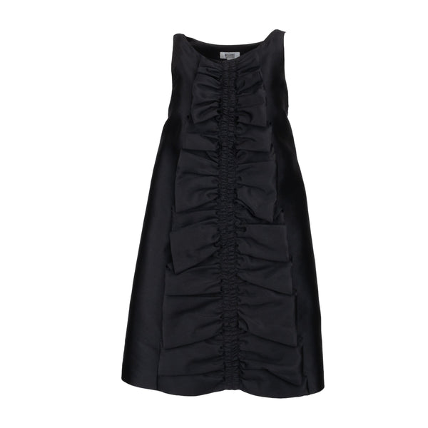 Women's Moschino Cheap and Chic Cocktail Dress with Pleated Ruffles - '00s