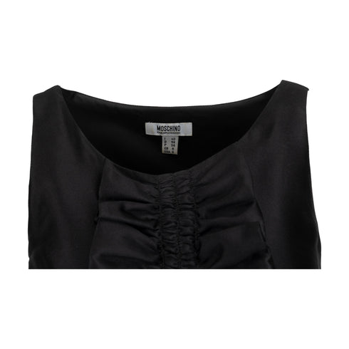 Women's Moschino Cheap and Chic Cocktail Dress with Pleated Ruffles - '00s