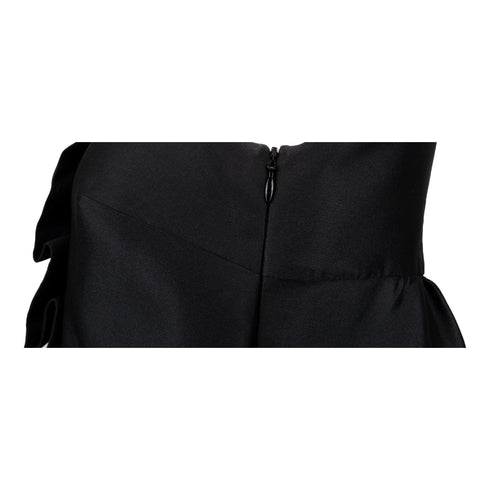 Women's Moschino Cheap and Chic Cocktail Dress with Pleated Ruffles - '00s