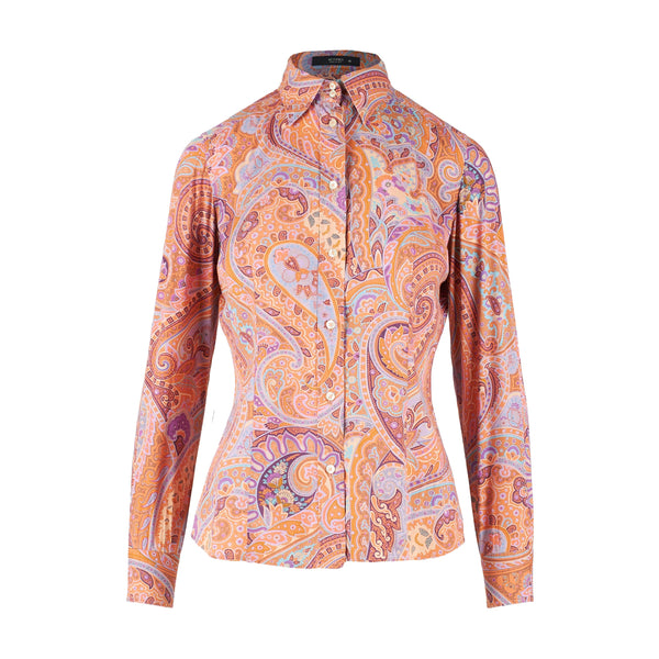 Women's Etro Paisley Printed Shirt - '10s