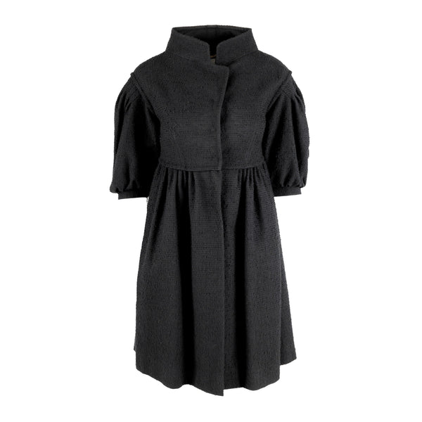 Women's Moschino Balloon Sleeve Dress Coat - '10s