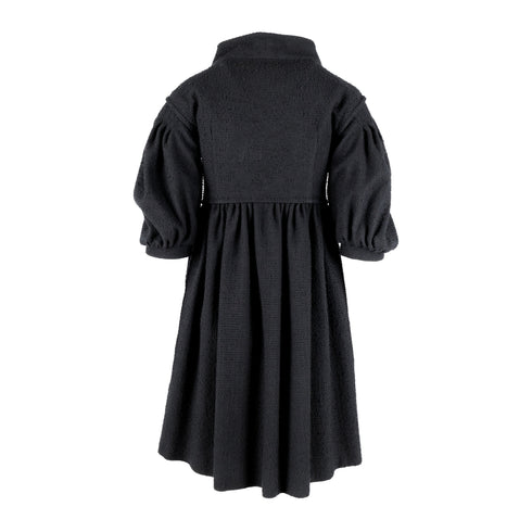 Women's Moschino Balloon Sleeve Dress Coat - '10s