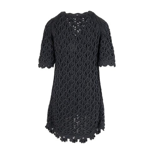 Women's Moschino Cheap and Chic Crochet Jacket with Short Sleeve - '10s